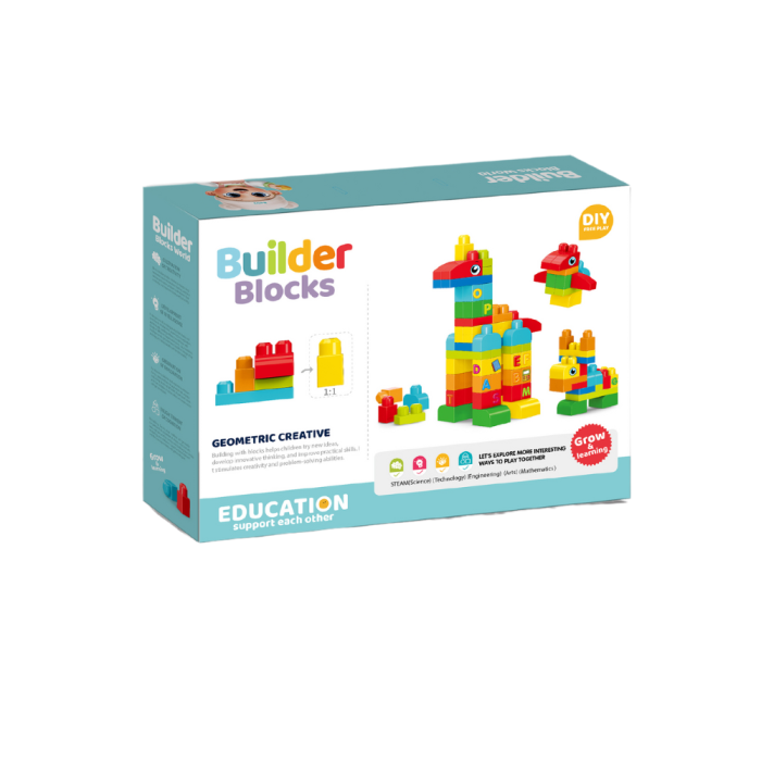 Set de constructie STEAM - Animalute (62 piese) [3]