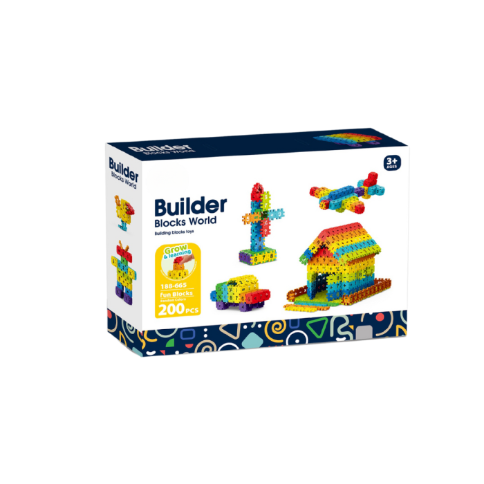 Set de constructie STEAM - Micutul matematician (200 piese) [1]