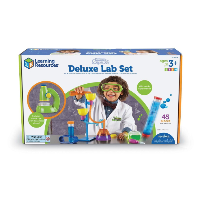 Set de stiinta primar Deluxe cu microscop [7]
