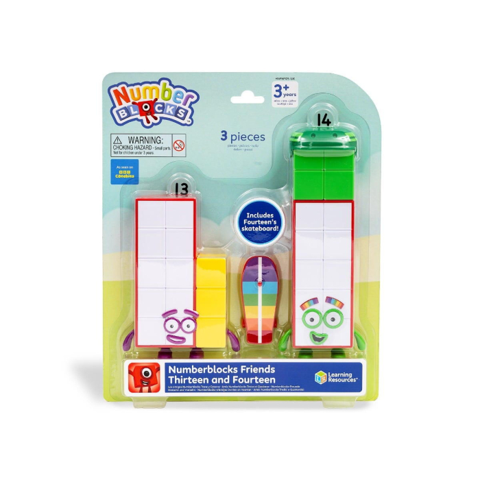 Set figurine Numberblocks - Treisprezece & Paisprezece [2]
