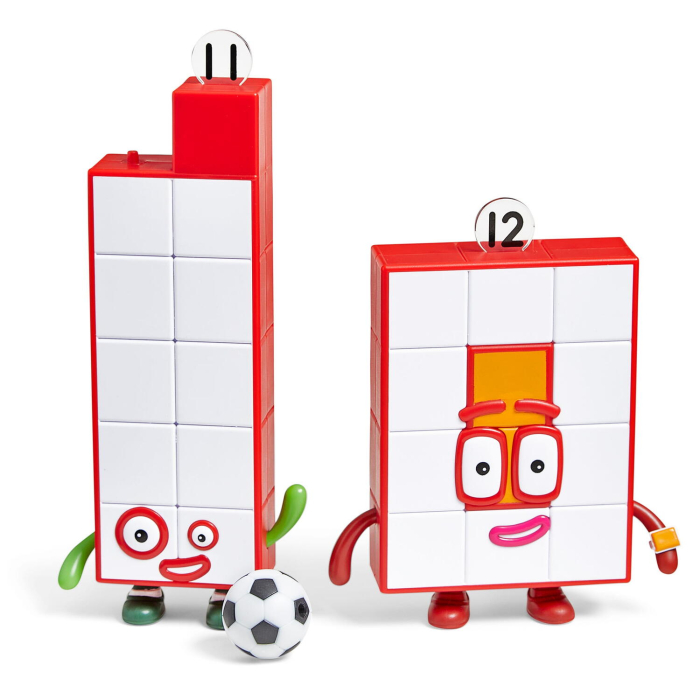 Set figurine Numberblocks - Unsprezece & Doisprezece [2]
