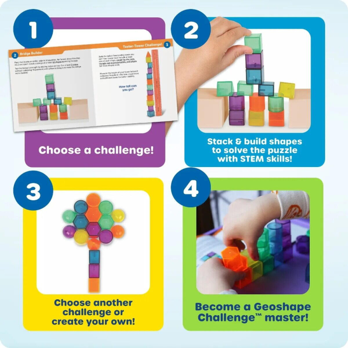 Set STEM Explorers™ - Provocari cu corpuri geometrice [4]