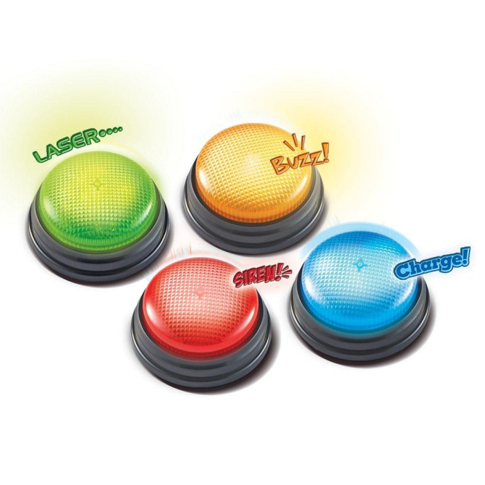 Sonerii cu lumini si sunete pentru raspuns - set 4 buc [3]