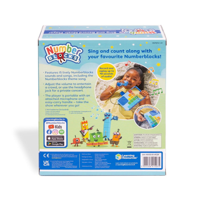 Statie muzicala cu microfon - Numberblocks® [7]