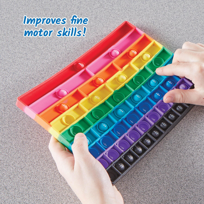 Tablita senzoriala cu fractii - Rainbow Fraction® [3]