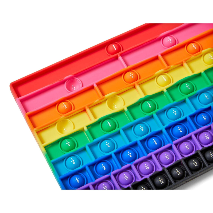 Tablita senzoriala cu fractii - Rainbow Fraction® [4]