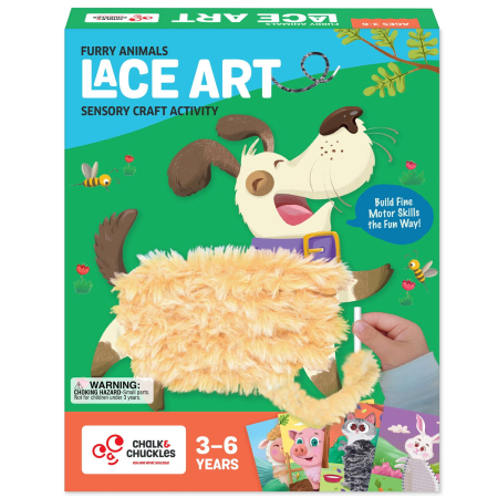 Arta si Creativitate - Arta cu sireturi pufoase - Animalute haioase