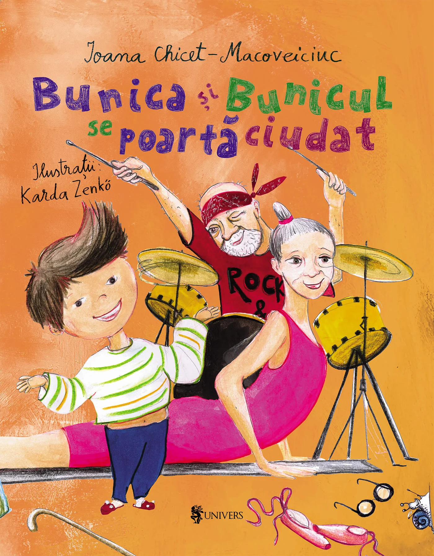 Cărți pentru copii - Bunica și Bunicul se poartă ciudat