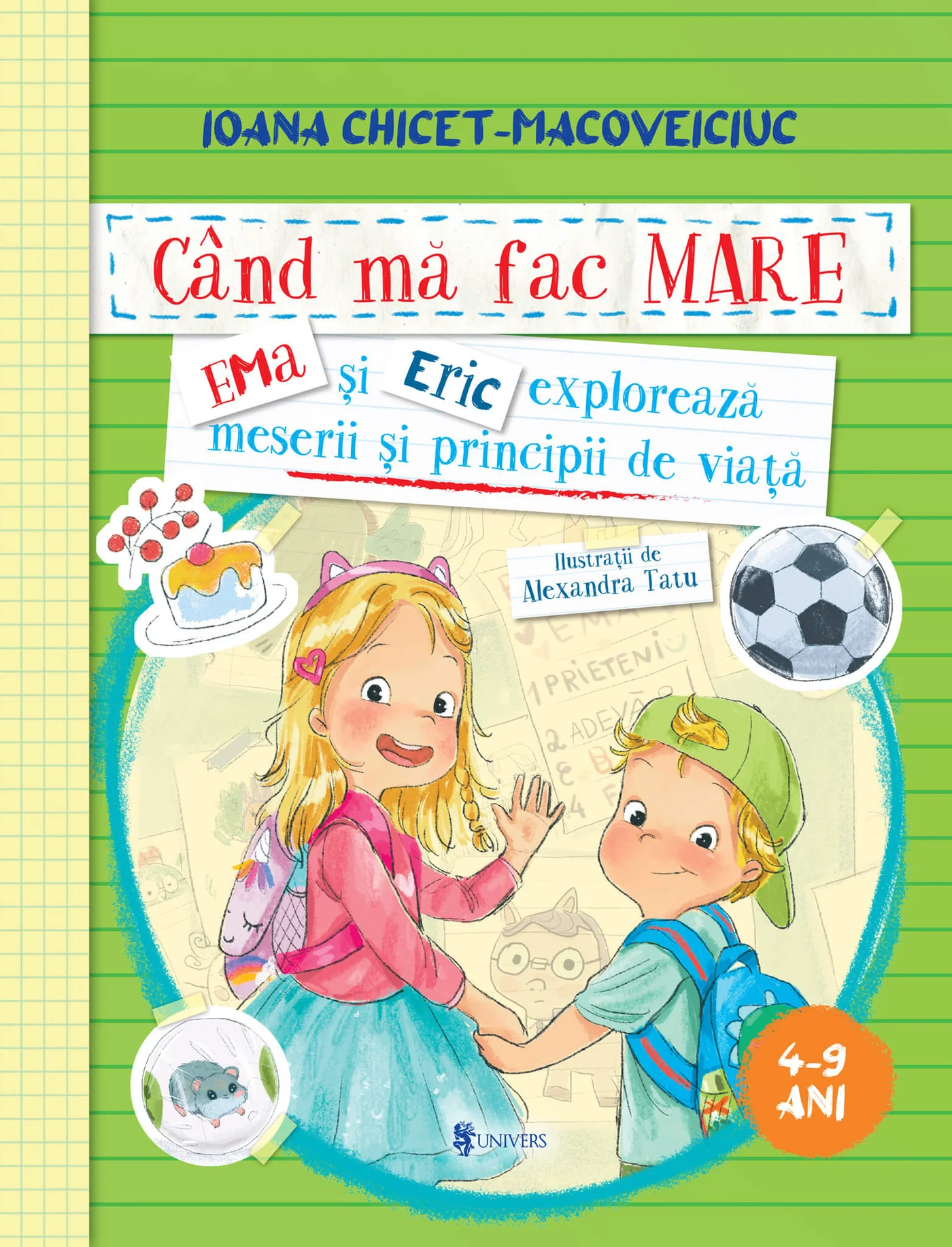 Cărți Prințesa Urbană - Când mă fac mare. Ema și Eric explorează meserii și principii de viață (reeditare)