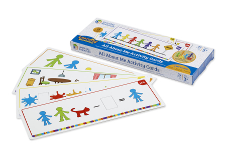 Jocuri matematice - Carduri activitati-Familia mea