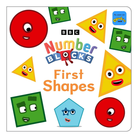 Cărți pentru copii - Carticica cu activitati Numberblocks - Forme geometrice
