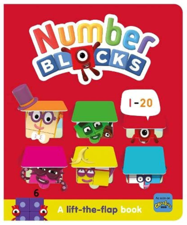 Cărți de activități - Carticica Deschide ferestrele - Numberblocks 1-20