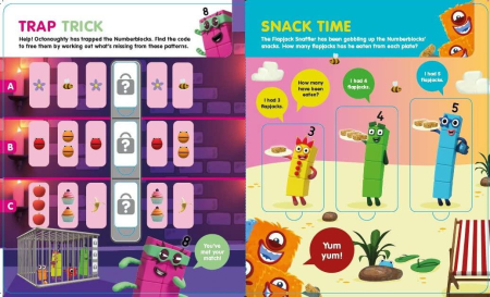 Carticica Deschide ferestrele - Numberblocks - Monstruleti [1]