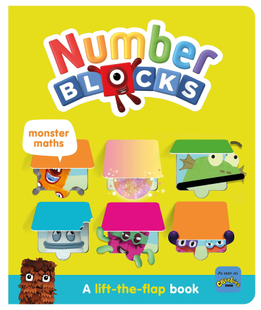 Cărți de activități - Carticica Deschide ferestrele - Numberblocks - Monstruleti
