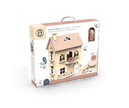 Casa de papusi din lemn cu accesorii, Speedy [5]