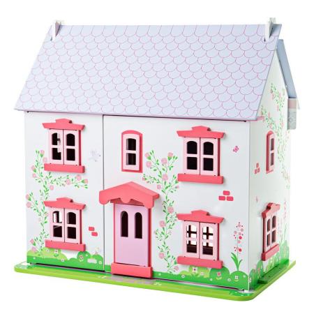 Jocuri de rol - Casuta din lemn pentru papusi - Rose