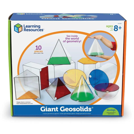 Pentru clasa - Corpuri geometrice gigant (10 piese)