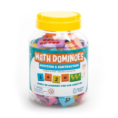 Jocuri educative - Domino matematic - Adunari si scaderi