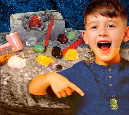 Experimentele micului geniu - Colier cu piatra pretioasa [1]