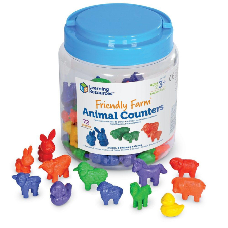 Jocuri de logica - Ferma prietenoasa - animalute