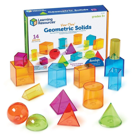 Jocuri matematice - Forme geometrice colorate
