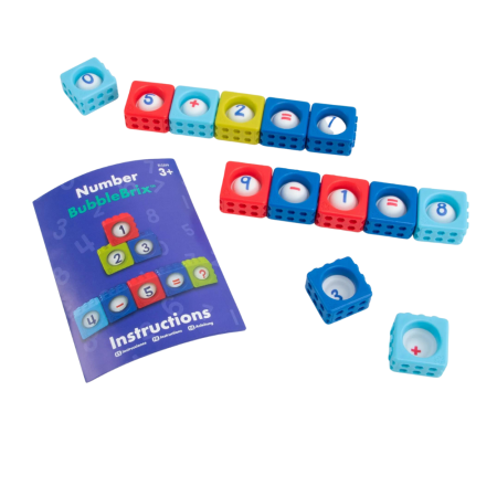 Jocuri educative - Joc BubbleBrix™ - Numere