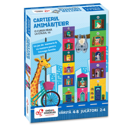 Jocuri de masa - Joc - Cartierul animalutelor