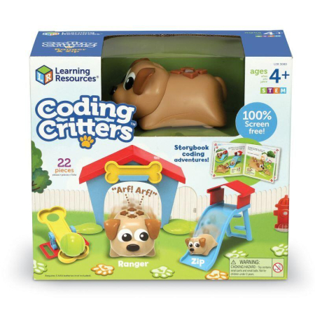 Jocuri de logica - Joc codare - Catelusii jucausi