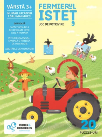 Jocuri de sortare si asociere - Joc de potrivire - Fermierul istet