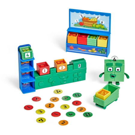 Jocuri educative - Joc de rol Numberblocks® - La magazin