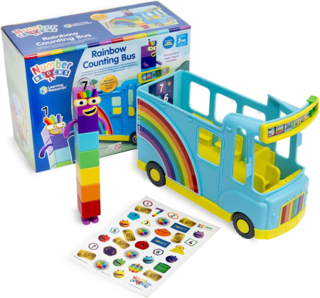 Jocuri educative - Joc de rol  - Numberblocks® si autobuzul curcubeu