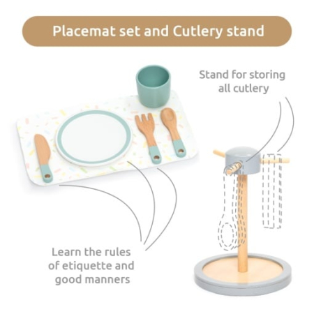 Joc de rol Set complet pentru servirea mesei, UMU Toys [3]