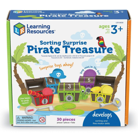 Jocuri de logica - Joc de sortare - Comoara piratilor