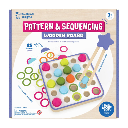 Jocuri de logică și strategie - Joc din lemn - Modele si secvente