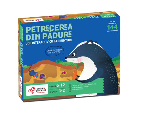 Jocuri de masa - Joc interactiv - Petrecerea din padure