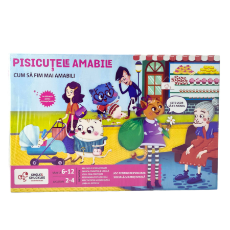Jocuri de masa - Joc interactiv - Pisicutele amabile