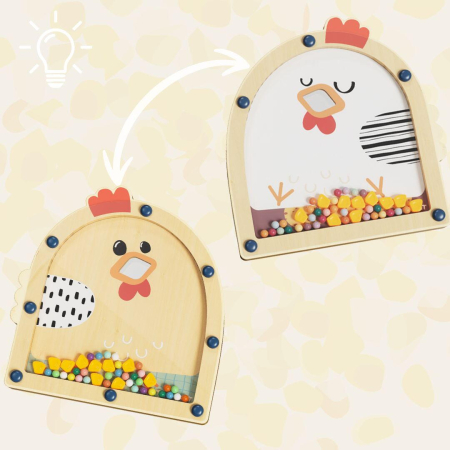 Joc Montessori - Hraneste gaina [3]