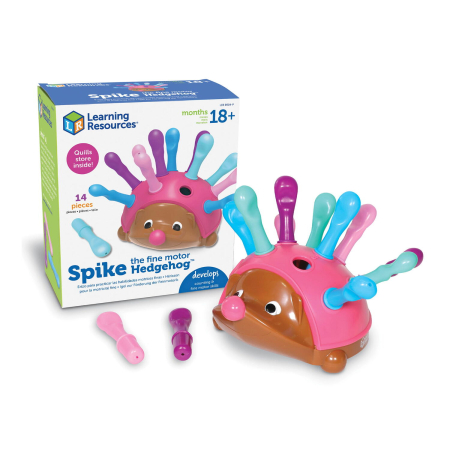 Jocuri de indemanare - Joc motricitate - Ariciul Spike (roz)
