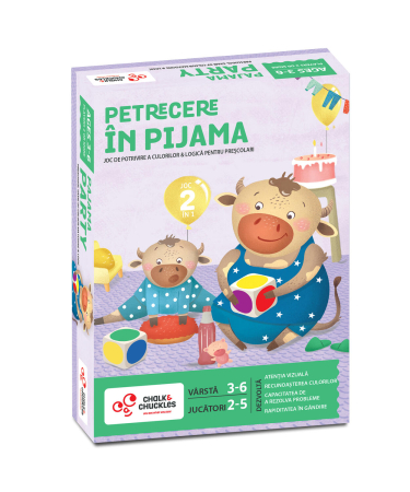 Jocuri de sortare si asociere - Joc - Petrecere in pijama