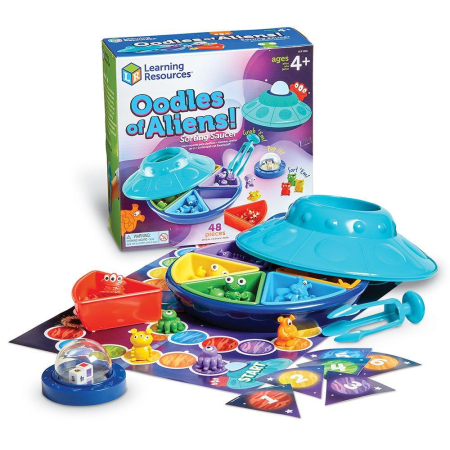 Jocuri educative - Joc sortare - Extraterestrii prietenosi