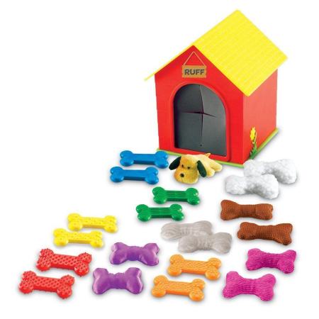 Jocuri educative - Joc tactil - Casa catelusului