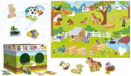 Joc tactil Montessori -  Ferma [1]