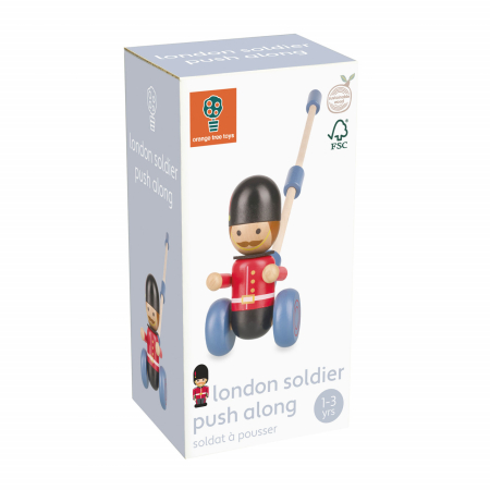 Jucarie de impins soldat londonez, Orange Tree Toys [2]