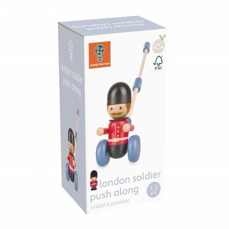 Jucarie de impins soldat londonez, Orange Tree Toys [4]