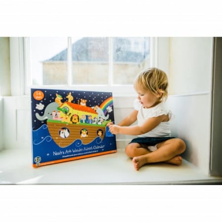 Jucarie Montessori Arca lui Noe, Calendar de Advent Orange Tree Toys [2]