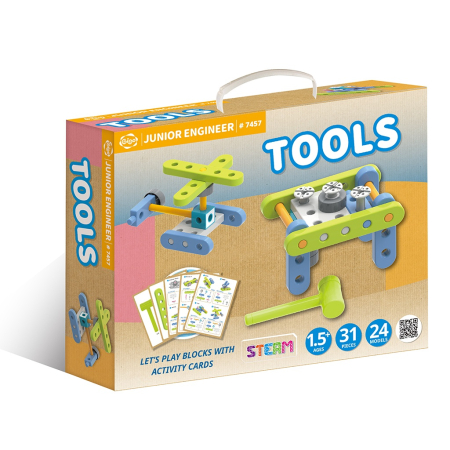 STEM - Kit STEM Asambleaza si construieste, Genius Toy