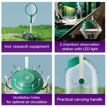 Kit STEM de explorare a insectelor È™i a lumii acvatKit STEM de explorare a insectelor și a lumii acvatice, TopBrightice, TopBright [2]