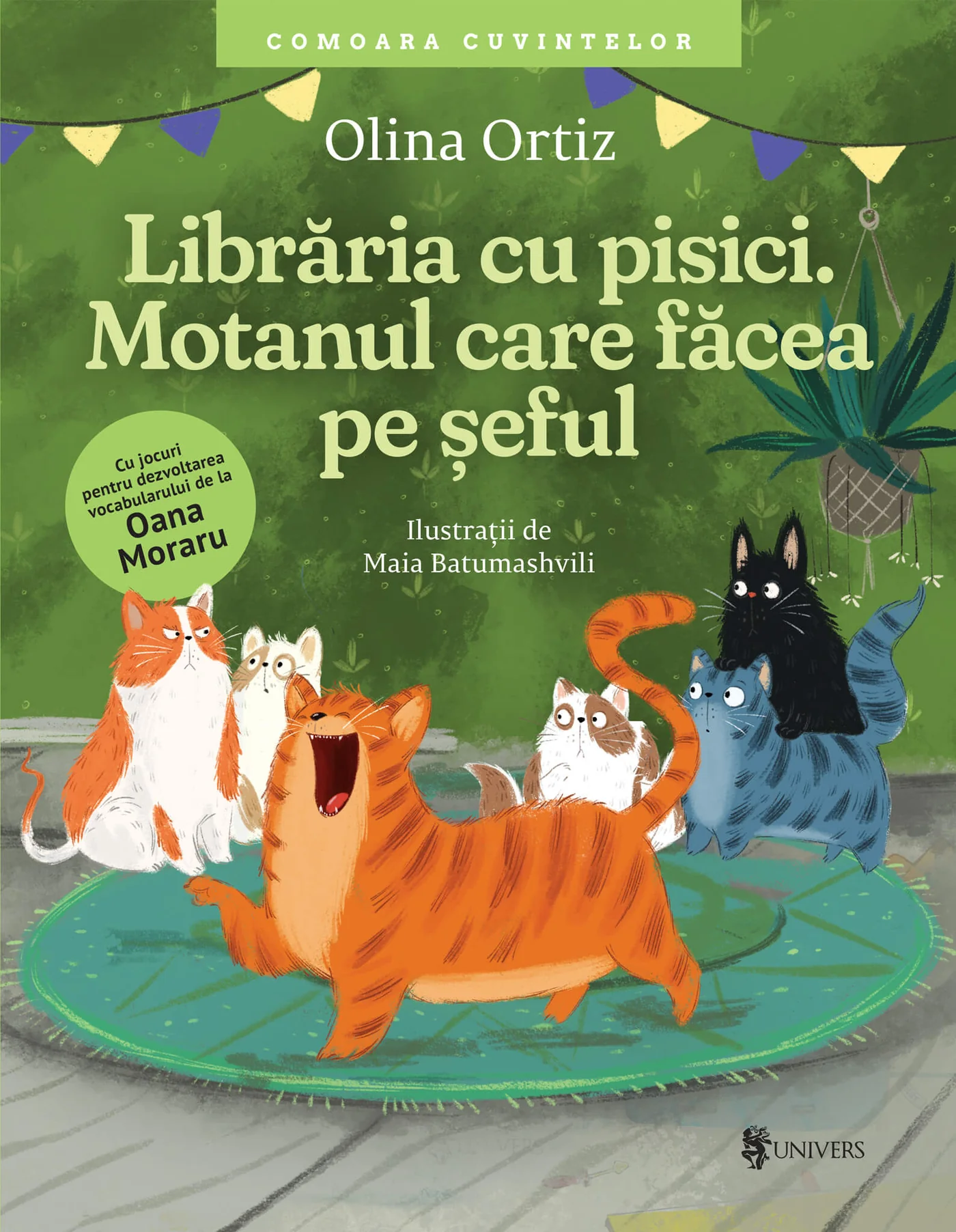 Cărți Olina Ortiz - Librăria cu pisici. Motanul care făcea pe șeful