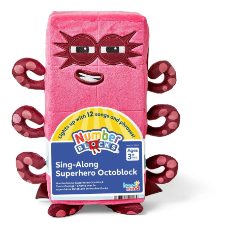 Jocuri educative - Mascota din plus Numberblocks - Opt