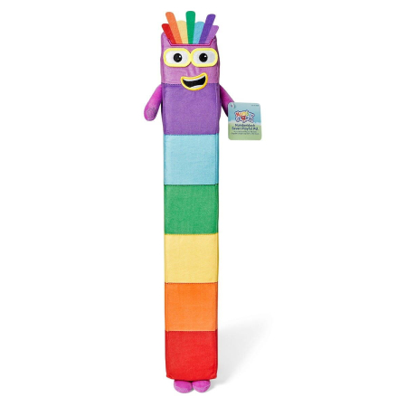 Jocuri educative - Mascota din plus Numberblocks - Sapte